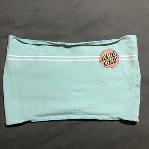 Santa Cruz Baby Blue Tube Top